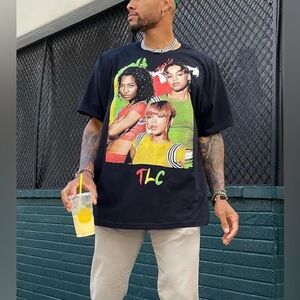NEW TLC Graphic Band T-Shirt